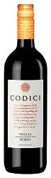 Вино КОДИЧИ Россо Апулия красное п/сух 12% ст/б 0.75л