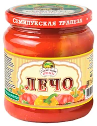 Лечо СЕМИЛУКСКАЯ ТРАПЕЗА ст/б 460г