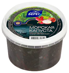 Салат из морской капусты БАЛТИЙСКИЙ БЕРЕГ Витаминный 250г