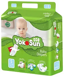 Подгузники ЙОКОСАН Эко 3-6кг 70шт