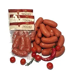 Сосиски ЕВРАЗИЯ Крохаэлит в/у 1кг