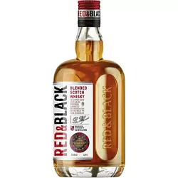 Виски РЭД&БЛЭК купажированный 3 года 40% ст/б 0.5л