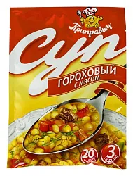 Суп ПРИПРАВЫЧ гороховый с мясом 60г
