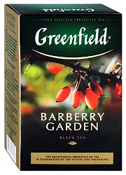 Чай ГРИНФИЛД Барбарен гарден листовой 100г