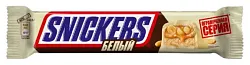 Батончик СНИКЕРС в белом шоколаде с орехом 81г