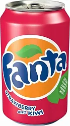 Газ.напиток ФАНТА Клубника киви ж/б 0.33л