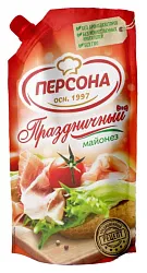 Майонез ПЕРСОНА Праздничный д/пак 200мл
