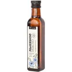 Масло льняное АЛТАЙСКИЙ ЛЕН нерафинированное ст/б 250мл