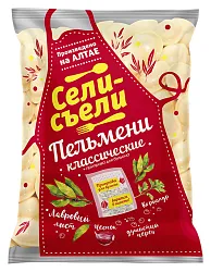 Пельмени СЕЛИ-СЪЕЛИ Классические 800г