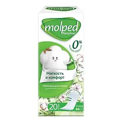Прокладки ежедневные МОЛПЕД Мягкость и комфорт 20шт