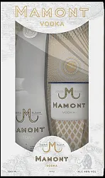 Водка МАМОНТ 40% ПК 0.7л+кружка