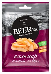 Кольца кальмара БИРКА копченые 18г