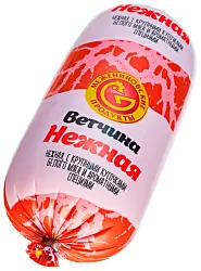 Ветчина МЕЖЕНИНОВСКАЯ ПФ Нежная 800г