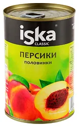 Персики ИСКА В сиропе ж/б 425мл