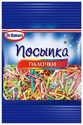 Посыпка цветная ДОКТОР БЕЙКЕРС Палочки м/у 10г
