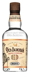 Водка ГУСЬ Важный 40% ст/б 0.5л