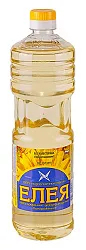 Масло подсолнечное ЕЛЕЯ рафинированное 0.9л