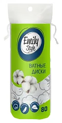 Диски ватные ЭМИЛИ СТАЙЛ 80шт