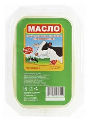 Масло сладко-сливочное СЕМКИН Традиционное несоленое бзмж 82.5% 300г