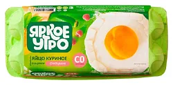 Яйцо куриное ЯРКОЕ УТРО СО 10шт