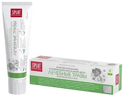 Зубная паста СПЛАТ Профешнл Лечебные травы и фтор 100мл