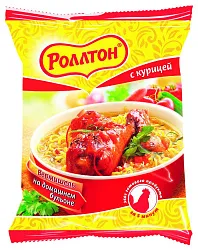 Лапша б/п РОЛЛТОН курица 60г
