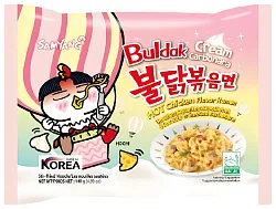 Лапша б/п САМЯНГ острая со вкусом острой курицы карбонара 140г