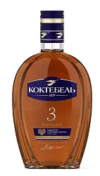 Коньяк КОКТЕБЕЛЬ 3 года 40% ст/б 0.375л