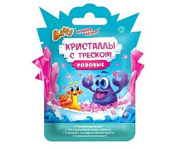 Кристаллы с треском БАФФИ розовые