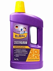 Средство для полов ДОКТОР АКТИВ Морозный цитрус 1000мл