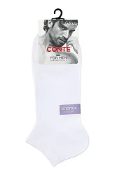 Носки мужские КОНТЕ Дивари Кул белые короткие р.29 арт.24С-158СП