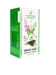 Чайный напиток ЕМЕЛЬЯНОВСКАЯ БИОФАБРИКА Иван-чай чабрец 20пак