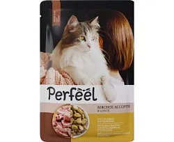Корм для кошек ПЕРФИЛ Мясное ассорти в соусе 75г
