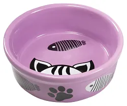 Миска ТРИОЛ керамическая Котофей 0.25л