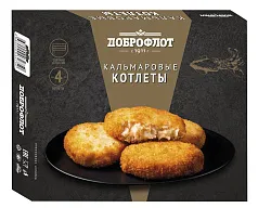 Котлеты ДОБРОФЛОТ кальмаровые 340г