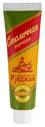 Горчица СТОЛИЧНАЯ  русская туба 100г