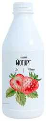 Йогурт АЛТАЙСКАЯ БУРЕНКА клубника бзмж 1.5% 850г