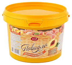 Повидло САВА персик пэт 870г