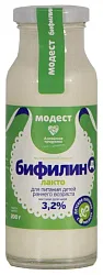 Молоко МОДЕСТ Детское Бифилин-Д лакто бзмж 3.2% ст/б 200г
