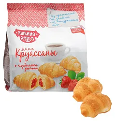 Круассан-мини ЯШКИНО с клубничным джемом 180г