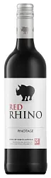 Вино РЕД РИНО Пинотаж красное п/сух 14.5% ст/б 0.75л
