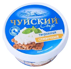 Сыр творожный ЧУЙСКИЙ сливочный бзмж 67% 140г