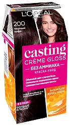 Краска для волос ЛОРЕАЛЬ Кастинг Черный кофе №200