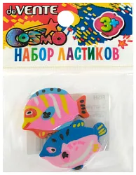 Ластик ДЕВЕНТЕ Рыба 2шт