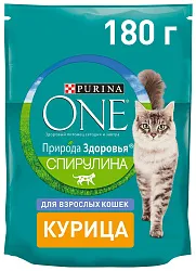 Корм для кошек ПУРИНА ВАН Природа здоровья с курицей 180г