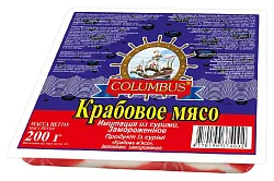 Крабовое мясо КАЛАМБУС с/м 200г