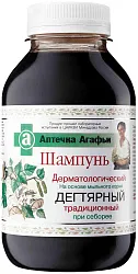Шампунь АПТЕЧКА АГАФЬИ Дегтярный традиционный 300мл