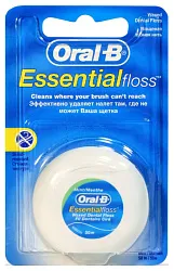 Зубная нить ОРАЛ-БИ мятная 50м