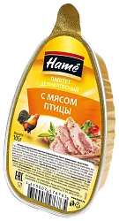 Паштет ХАМЕ с мясом птицы л/у 105г