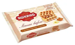 Вафли ЯШКИНО Вареная сгущенка мягкие 40г